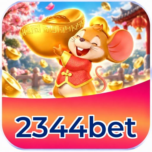 Interface da plataforma 2344bet mostrando slots populares e bônus de boas-vindas